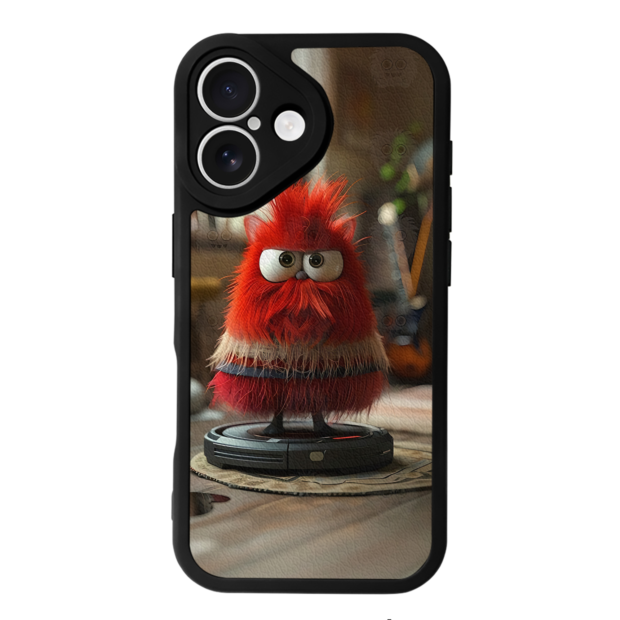 （画像用） Angry Birds アングリーバード 【iPhone 16シリーズ対応】シリコンスマホケース（レザー調） 材質：シリコン